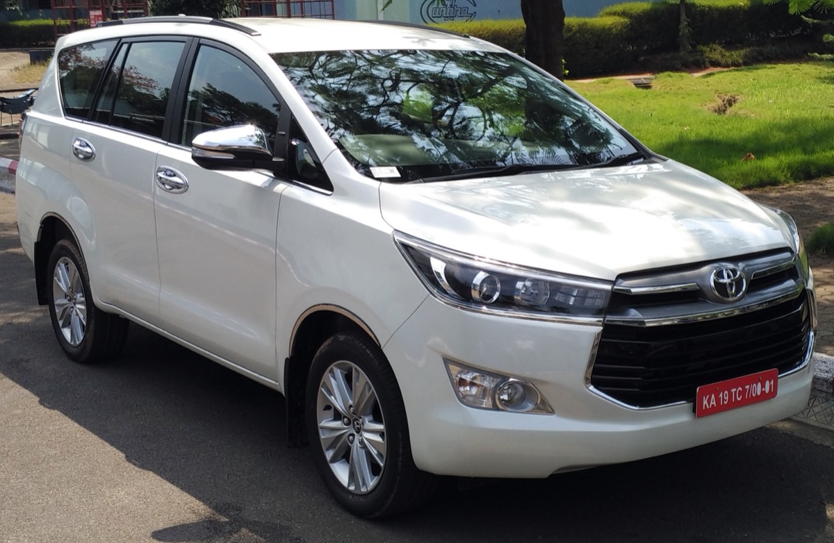 Toyota Innova Crysta — premium taxi fleet for Vijayawada and outstation travel