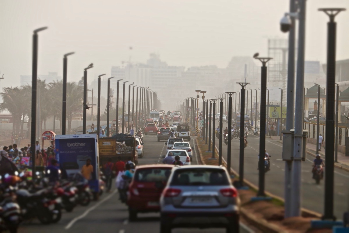 Ramakrishna Beach road Visakhapatnam — coastal highway for Vijayawada to Vizag taxi